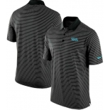 Carolina Panthers Team Stadium Performance Polo - Black