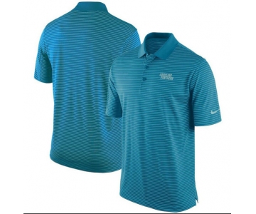 Carolina Panthers Team Stadium Performance Polo - Blue