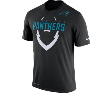 Men's Carolina Panthers Nike Black Legend Icon Dri-FIT T-Shirt