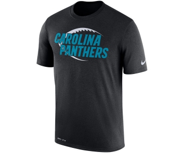 Men's Carolina Panthers Nike Black Legend Icon Performance T-Shirt