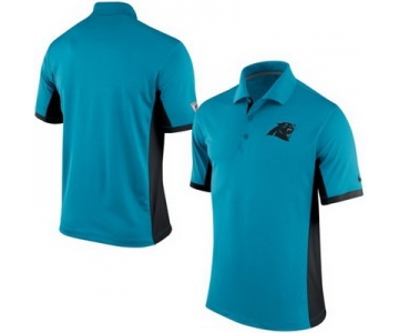 Men's Carolina Panthers Nike Blue Team Issue Performance Polo