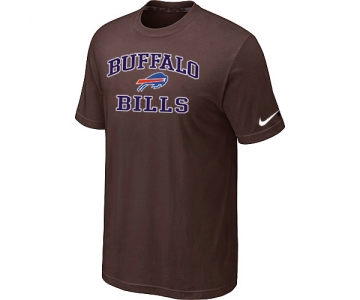 Buffalo Bills Heart & Soul Brown T-Shirt