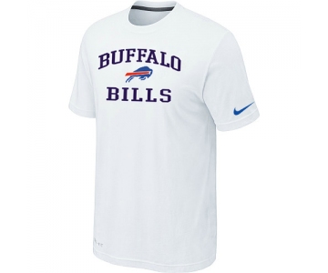 Buffalo Bills Heart & Soul White T-Shirt