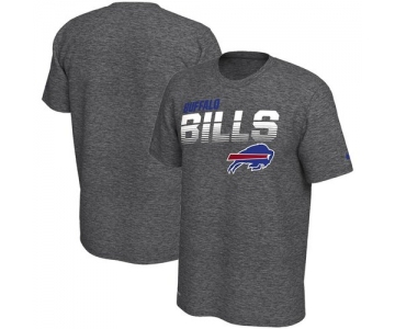 Buffalo Bills Nike Sideline Line of Scrimmage Legend Performance T Shirt Heathered Gray