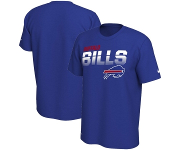 Buffalo Bills Nike Sideline Line of Scrimmage Legend Performance T Shirt Royal