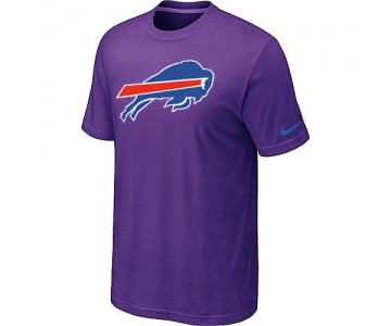 Buffalo Bills Sideline Legend Authentic Logo T-Shirt Purple