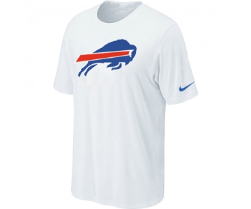 Buffalo Bills Sideline Legend Authentic Logo T-Shirt White