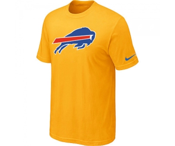 Buffalo Bills Sideline Legend Authentic Logo T-Shirt Yellow