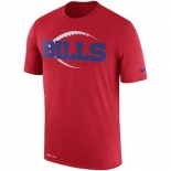 Men's Buffalo Bills Nike Red Legend Icon Logo Performance T-Shirt