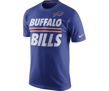 Men's Buffalo Bills Nike Royal Team Stripe T-Shirt