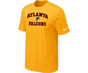 Atlanta Falcons Heart & Soull T-Shirt Yellow