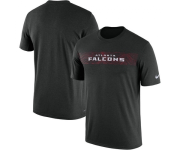 Atlanta Falcons Nike Black Sideline Seismic Legend T-Shirt