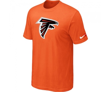 Atlanta Falcons Sideline Legend Authentic Logo T-Shirt Orange