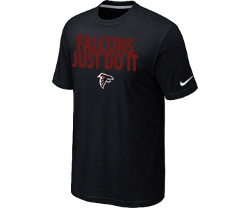 NFL Atlanta Falcons Just Do It Black T-Shirt