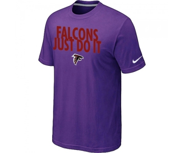 NFL Atlanta Falcons Just Do It Purple T-Shirt