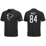 Nike Atlanta Falcons 84 white Name & Number T-Shirt Black