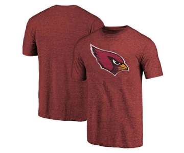 Arizona Cardinals Cardina lThrowback Logo Tri-Blend NFL Pro Line by T-Shirt