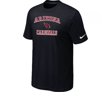 Arizona Cardinals Heart & Soul T-Shirt Black