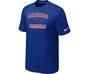 Arizona Cardinals Heart & Soul T-Shirt Blue