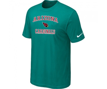 Arizona Cardinals Heart & Soul T-Shirt Green