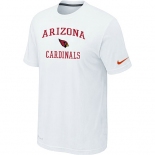 Arizona Cardinals Heart & Soul T-Shirt White