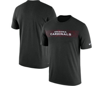 Arizona Cardinals Nike Black Sideline Seismic Legend T-Shirt