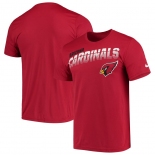 Arizona Cardinals Nike Sideline Line of Scrimmage Legend Performance T Shirt Cardinal