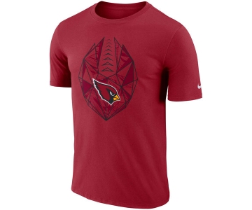 Men's Arizona Cardinals Nike Cardinal Fan Gear Icon Performance T-Shirt