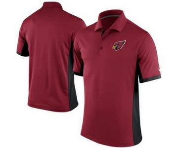 Men's Arizona Cardinals Nike Cardinal Team Issue Performance Polo