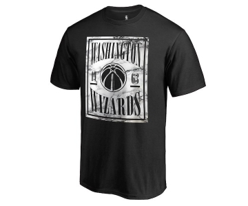 Men's Washington Wizards Fanatics Branded Black Court Vision T-Shirt