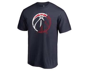 Men's Washington Wizards Fanatics Branded Navy X-Ray T-Shirt