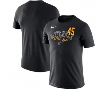 Donovan Mitchell Utah Jazz Nike Player Performance T-Shirt Black