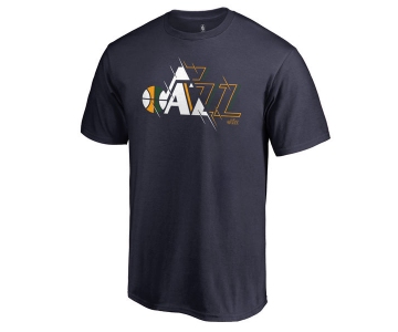 Men's Utah Jazz Fanatics Branded Navy X-Ray T-Shirt