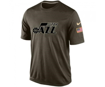 Utah Jazz Salute To Service Nike Dri-FIT T-Shirt
