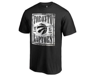 Men's Toronto Raptors Fanatics Branded Black Court Vision T-Shirt