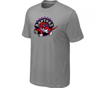 Toronto Raptors Big & Tall Primary Logo L.Grey NBA T-Shirt