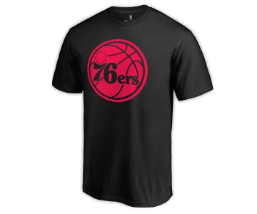 Men's Philadelphia 76ers Fanatics Branded Black Taylor T-Shirt