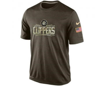 Los Angeles Clippers Salute To Service Nike Dri-FIT T-Shirt