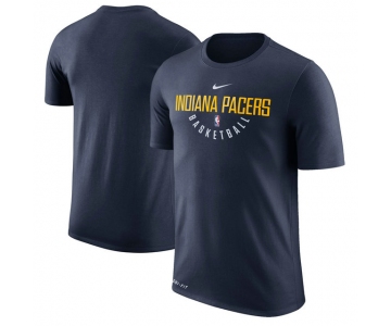 Indiana Pacers Navy Practice Performance Nike T-Shirt