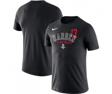 James Harden Houston Rockets Nike Player Performance T-Shirt Black