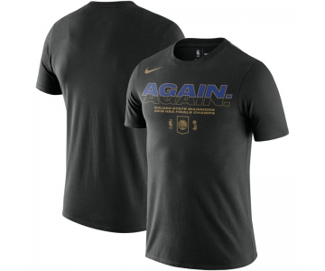 Golden State Warriors Nike 2018 NBA Finals Champions Celebration Mantra DFCT T-Shirt - Black