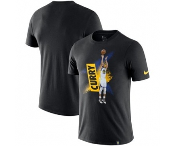 Stephen Curry Golden State Warriors Nike Mezzo Player Performance T-Shirt Black