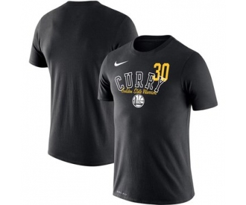 Stephen Curry Golden State Warriors Nike Player Performance T-Shirt Black