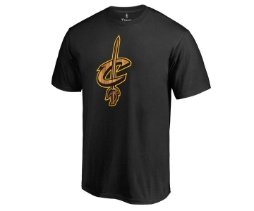 Men's Cleveland Cavaliers Fanatics Branded Black Hardwood 2 T-Shirt