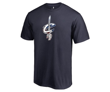 Men's Cleveland Cavaliers Fanatics Branded Navy Personalized Name and Number Banner Wave T-Shirt