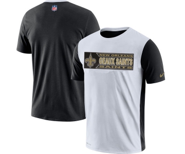 NFL New Orleans Saints Nike Performance T Shirt White