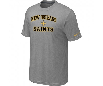 New Orleans Saints Heart & Soul Light grey T-Shirt