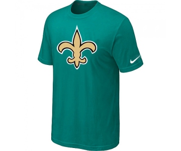 New Orleans Saints Sideline Legend Authentic Logo T-Shirt Green