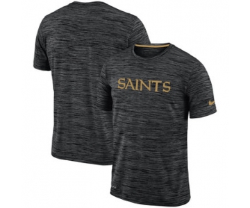 Nike New Orleans Saints Black Velocity Performance T-Shirt