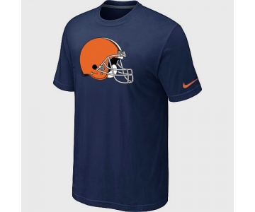 Cleveland Browns Sideline Legend Authentic Logo T-Shirt D.Blue